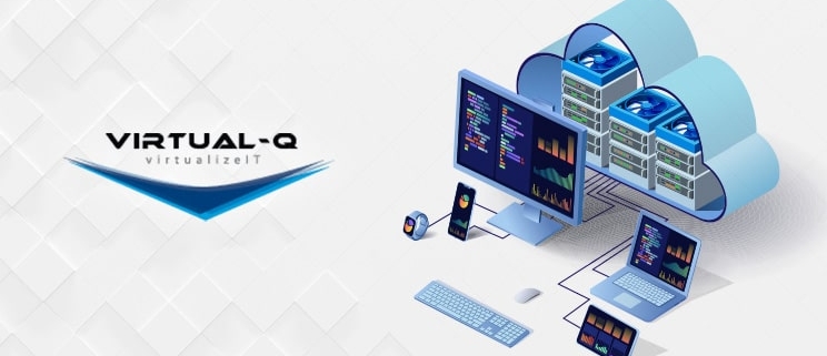 FutureTranz_May_LinkedIn1 illustration of computers and mobile devices connected to cloud data center